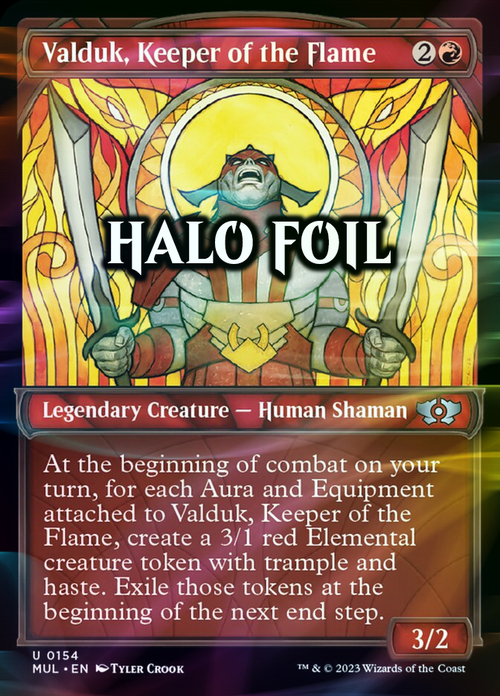 Valduk, Keeper of the Flame Card Front