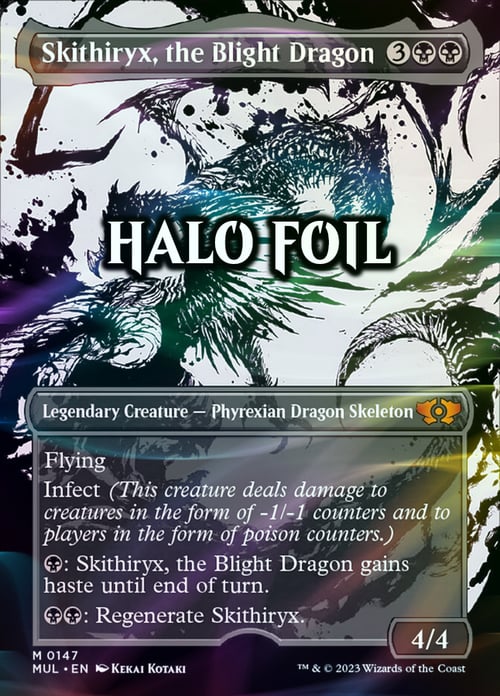 Skithiryx, il Drago Maligno Card Front