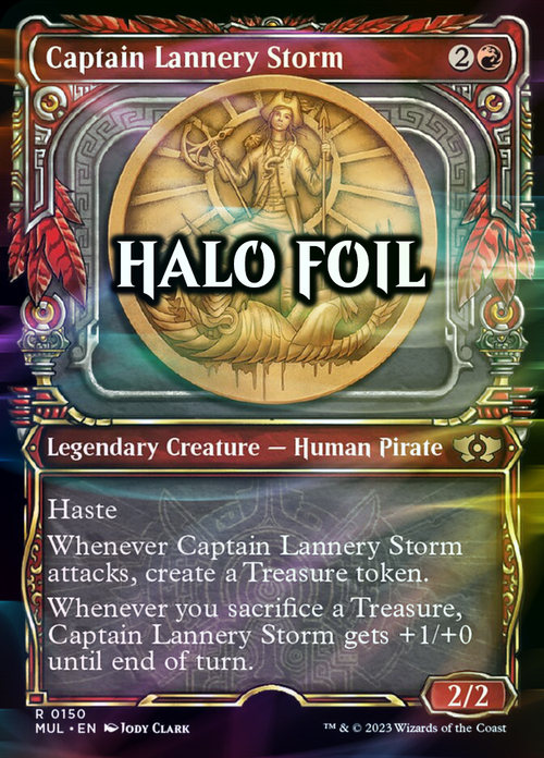 Captain Lannery Storm Card Front