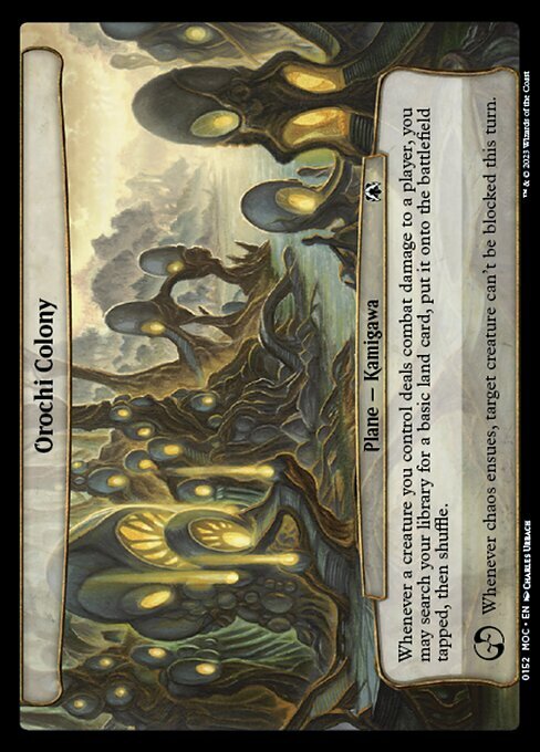 Colonia di Orochi Card Front
