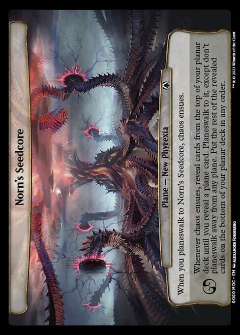 Norn's Seedcore Card Front