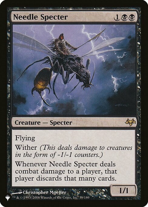 Needle Specter Card Front