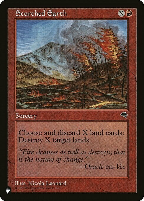 Scorched Earth Card Front