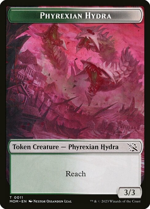 Phyrexian Hydra Card Front