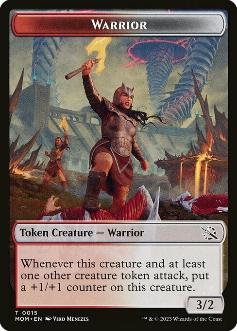 Warrior Card Front