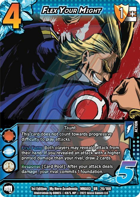 Flex Your Might Card Front