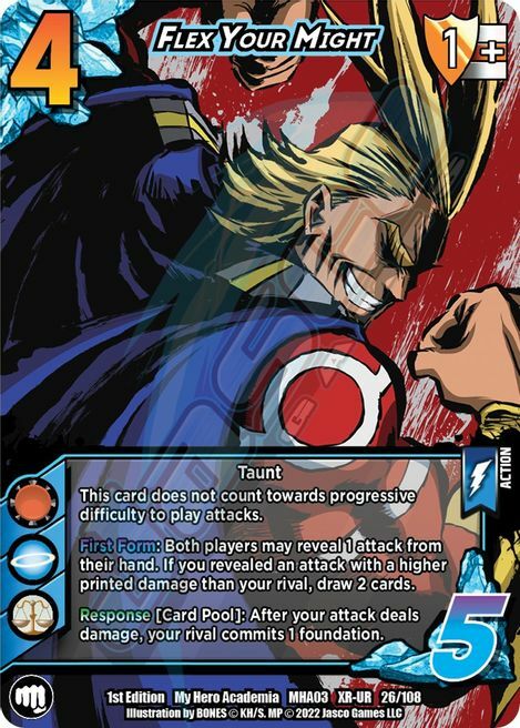 Flex Your Might Card Front