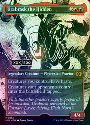 Urabrask the Hidden · Serialized Double Foil 153s