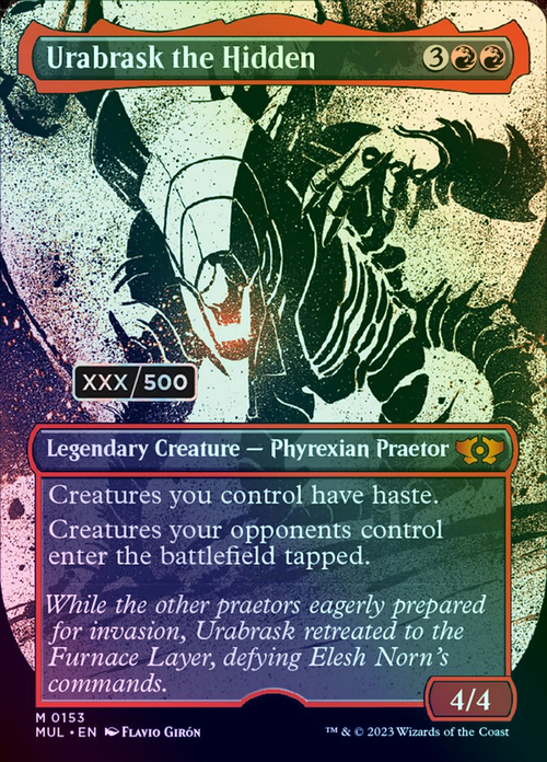 Urabrask the Hidden Card Front