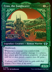 Fynn, the Fangbearer · Serialized Double Foil 156s