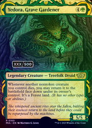 Yedora, Grave Gardener · Serialized Double Foil 160s