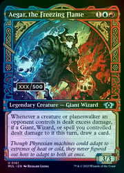 Aegar, the Freezing Flame · Serialized Double Foil 161s