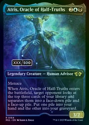 Atris, Oracle of Half-Truths · Serialized Double Foil 164s
