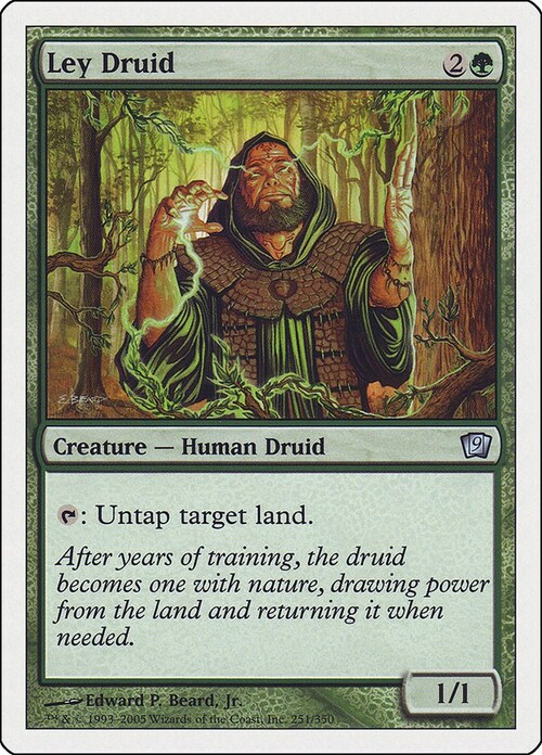 Ley Druid Card Front