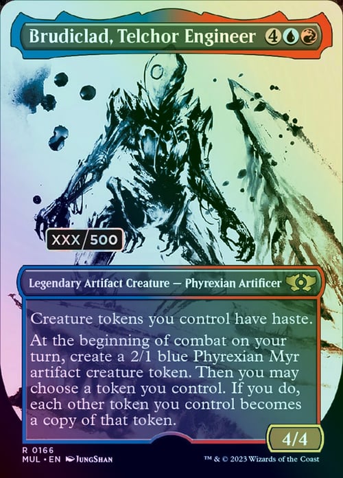 Brudiclad, Telchor Engineer Card Front