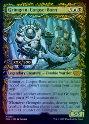 Grimgrin, Corpse-Born · Serialized Double Foil 171s