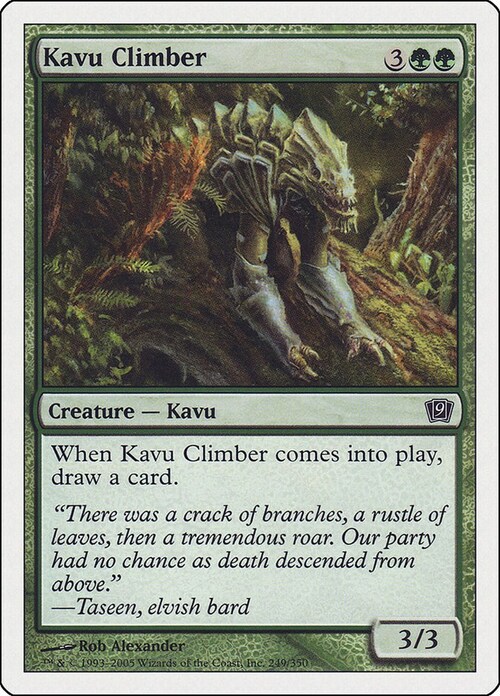 Kavu Climber Card Front