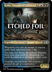 Rona, Sheoldred's Faithful · Etched Foil 123