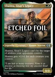 Shanna, Sisay's Legacy · Etched Foil 124