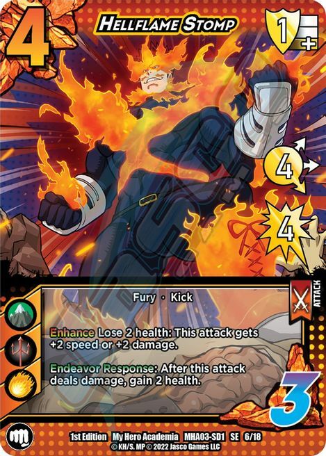 Hellflame Stomp Card Front