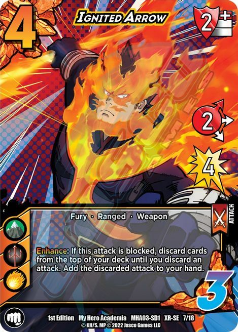 Ignited Arrow Card Front