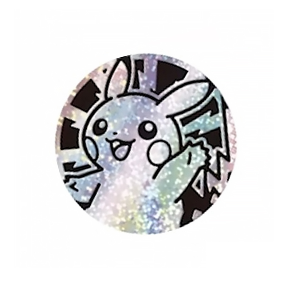 ex Starter Set Pikachu ex & Pawmot: Silver Pikachu Coin