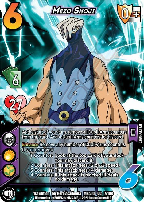 Mezo Shoji Card Front