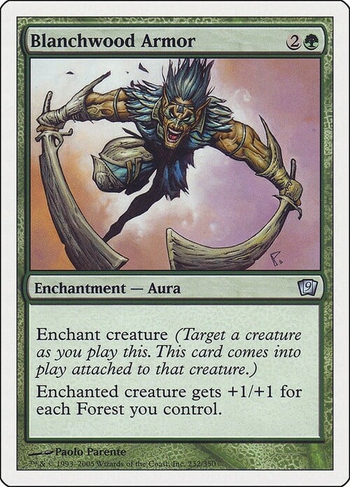 Blanchwood Armor Card Front