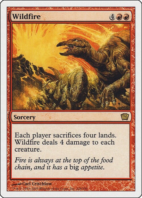Incendio Selvaggio Card Front