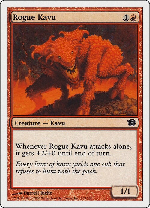 Rogue Kavu Card Front