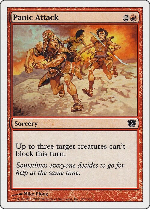 Panic Attack Card Front