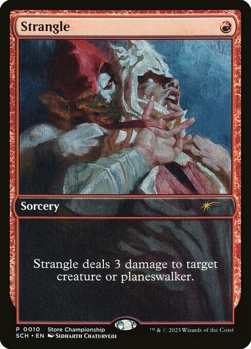 Strangle Card Front