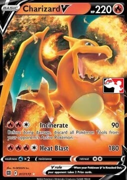 Charizard V Card Front