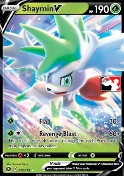 Shaymin V Card Front
