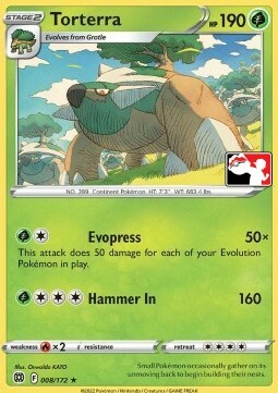 Torterra Card Front