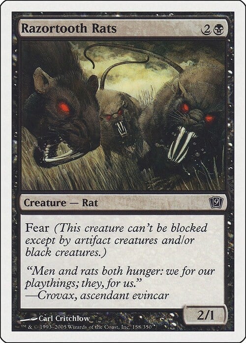 Razortooth Rats Card Front