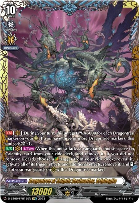 Dragontree of Ecliptic Decimation, Griphogila Card Front