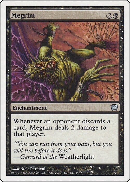 Megrim Card Front