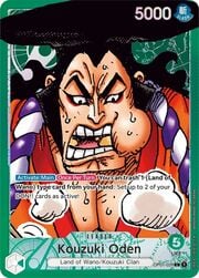 Kouzuki Oden · Alternate Art OP01-031a