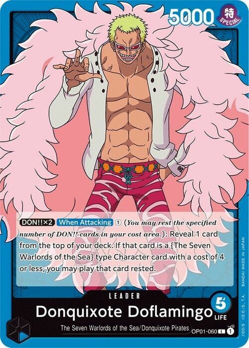 Donquixote Doflamingo Card Front