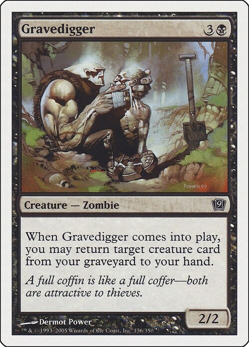 Gravedigger Card Front