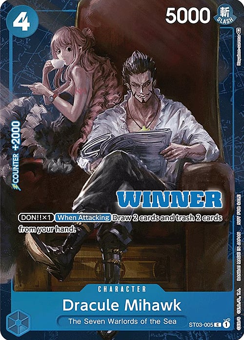 Dracule Mihawk Card Front