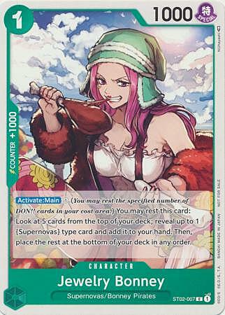 Jewelry Bonney Card Front