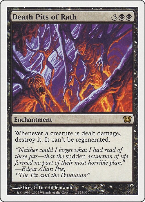 Death Pits of Rath Card Front