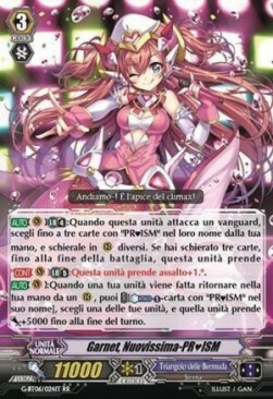Garnet, Nuovissima-PRISM Card Front