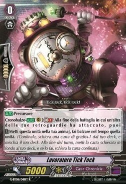 Tick Tock Worker Card Front