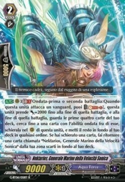 Marine General of Sonic Speed, Nektarios Card Front