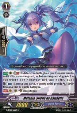 Battle Siren, Melania Card Front