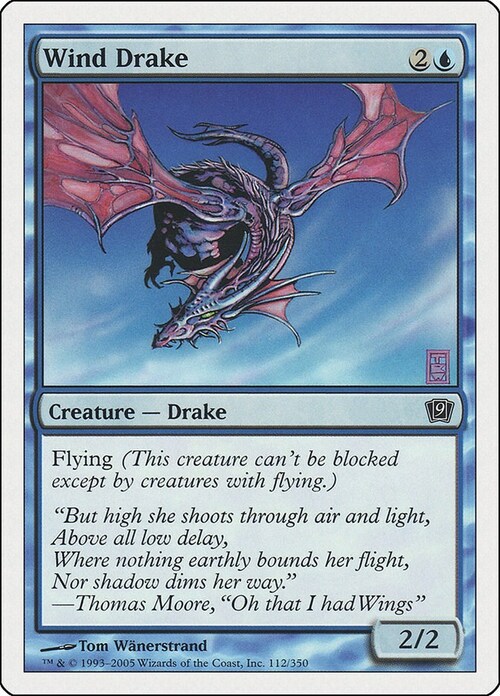 Wind Drake Card Front