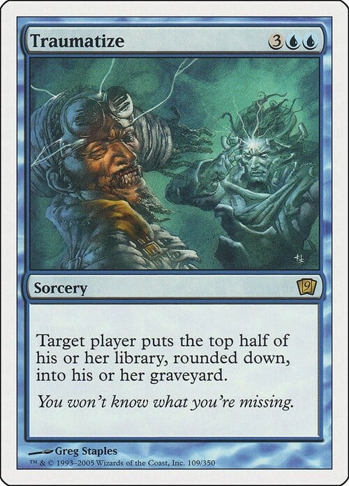 Traumatize Card Front